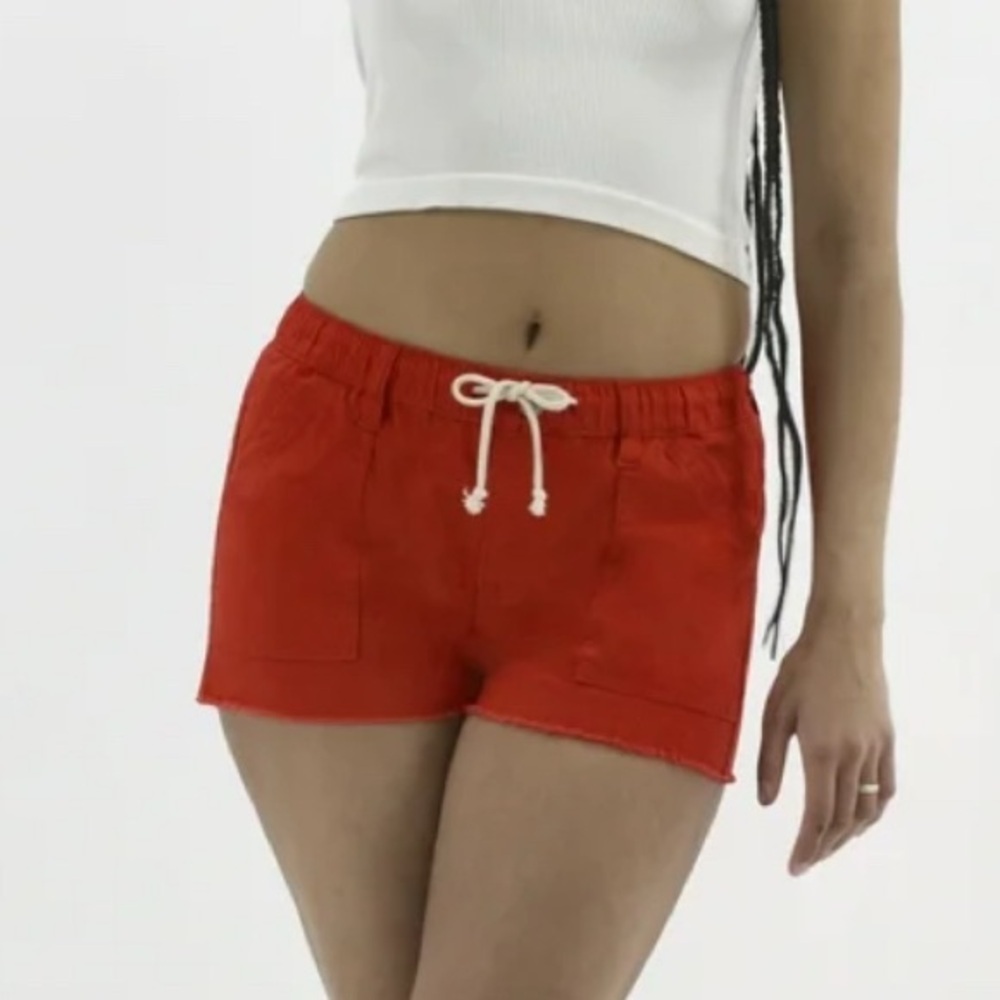 NWOT No Boundaries Drawstring Utility Shorts with Porkchop Pockets, 2" Inseam